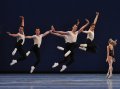 The gentlemen of the company in Symphony in Three Movements