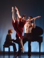 Viktor Sugeng - piano, Justine Wisznia and Gyorgy Baan in Daniela Cardim Fonteynes Tangents