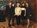 Patrons Darcey Bussell, Mara Galeazzi, Lady Anya Sainsbury and Erina Takahashi with Karen Pilkington_Miksa