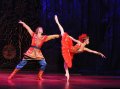 Mikhail Lobukhin as Prince Ivan and Alexandra Timofeyeva as The Firebird